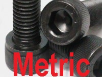 Metric Socket Head Cap Screws High Tensile Class 12.9 Plain Black